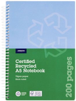 JBurrows-A5-200-Page-Spiral-Notebook on sale