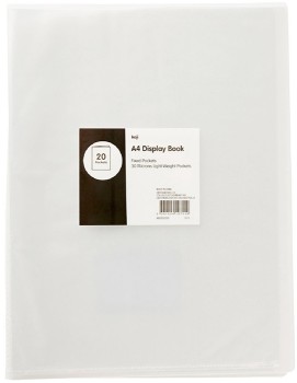 Keji-A4-20-Fixed-Pocket-Display-Book on sale