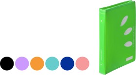 ColourHide-A4-2-D-Ring-25mm-Zip-Binder on sale