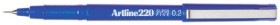 Artline-220-Fineliner-Blue on sale