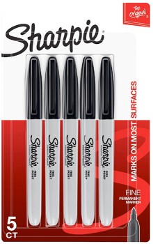 Sharpie-Fine-Permanent-Markers-5-Pack on sale