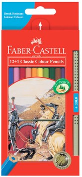Faber-Castell-Classic-Coloured-Pencils-12-Pack on sale