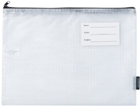 Studymate-Clear-Mesh-Pencil-Case on sale