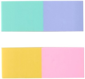 NEW+Studymate+Pastel+Ombre+Erasers+2+Pack