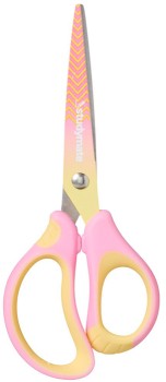 NEW-Studymate-Pastel-Ombre-Scissors-6-PinkYellow on sale