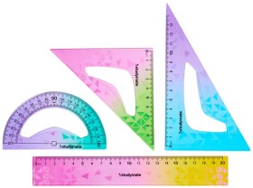 NEW-Studymate-Pastel-Ombre-Geometry-Set on sale
