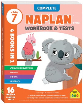 Schoolzone-Naplan-Style-Workbook-Tests-Year-7 on sale