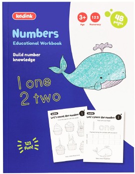 Kadink-48-Page-Workbook-Numbers on sale