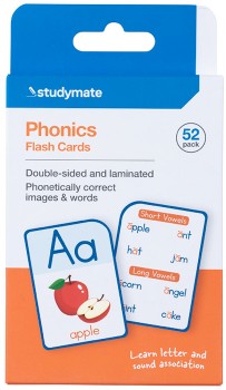 Studymate-52-Pack-Flashcards-Phonics on sale