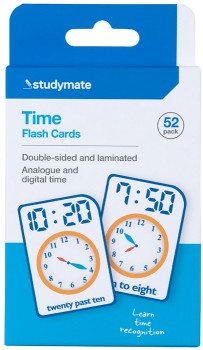 Studymate+52+Pack+Flashcards+-+Time