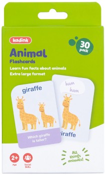 Kadink-Flashcards-Animals on sale