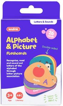 Kadink-Flashcards-Mini-Alphabet-Book on sale