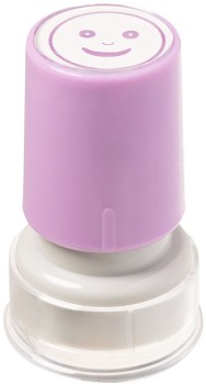 Kadink-Merit-Stamp-Purple-Smiley-Face on sale