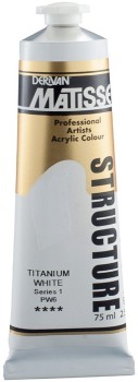 Derivan+75mL+Acrylic+Paint+-+Titanium+White