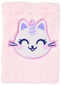 Studymate+Purrmaid+A5+Fluffy+Notebook