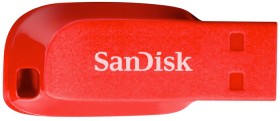 SanDisk-Cruzer-Blade-32GB-USB-Flash-Drive-Red on sale