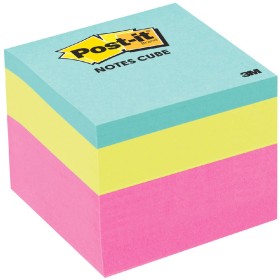 Post-it-Notes-Cube-48-x-48mm-Pink-Wave on sale