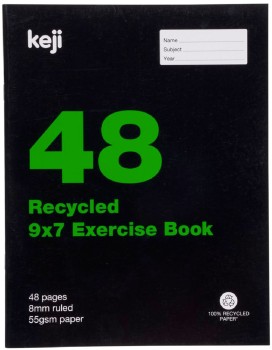 Keji-9x7-55gsm-8mm-Ruled-Exercise-Book-48-Page on sale