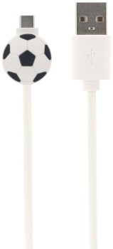 Studymate+USB-A+to+USB-C+Cable+1m+Cartoon+White