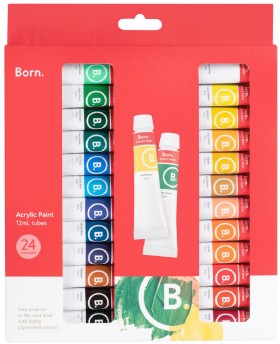 Born+12mL+Acrylic+Paint+24+Pack