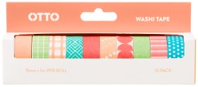 Otto-Washi-Tape-Pastels-10-Pack on sale