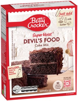 Betty+Crocker+Super+Moist+Baking+Mix+370%E2%80%91450g+Selected+Varieties