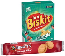 Arnott%26rsquo%3Bs+Cream+Biscuits+200%E2%80%91250g%2C+In+A+Biskit+145%E2%80%91160g+or+Smith%26rsquo%3Bs+Crackers+160g+Selected+Varieties