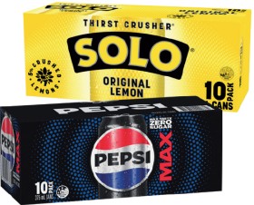 Pepsi%2C+Solo+or+Schweppes+10x375mL+Selected+Varieties