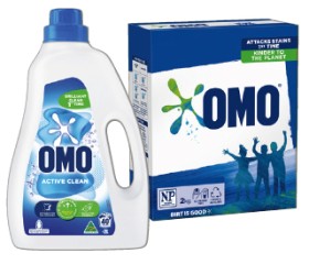 OMO+Laundry+Liquid+2+Litre%2C+Powder+2kg+or+Capsules+28+Pack+Selected+Varieties
