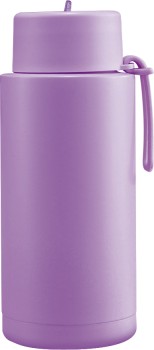 Purelo+1L+Stainless+Steel+Insulated+Bottle+-+Purple