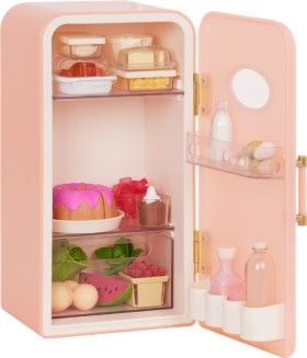 Our-Generation-Mini-Fridge-with-Groceries on sale