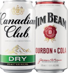 Canadian+Club+or+Jim+Beam+White+4.8%25+Varieties+10+Pack