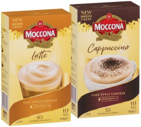 Moccona+Coffee+Sachets+8%E2%80%9110+Pack+Selected+Varieties