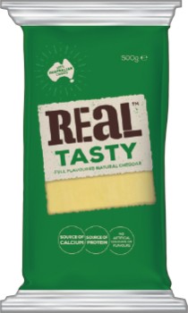 Real+Cheese+Tasty+Block+500g