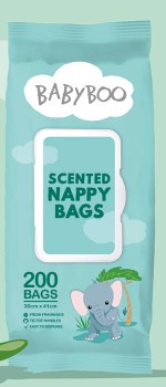BabyBoo+Scented+Nappy+Bags+200+Pack