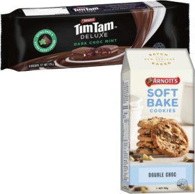 Arnott%26rsquo%3Bs+Tim+Tam+Deluxe+Chocolate+Biscuits+175g+or+Soft+Bake+Cookies+150g+Selected+Varieties