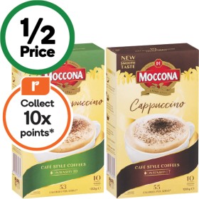 Moccona-Coffee-Sachets-Pk-8-10 on sale