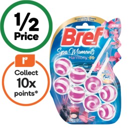 Bref-Power-Active-or-Spa-Moments-Toilet-Rim-Block-50g-x-Pk-2 on sale