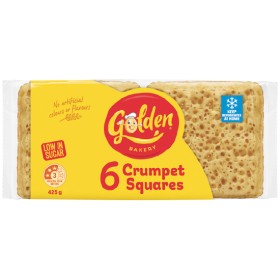 Golden+Crumpet+Squares+425g+Pk+6