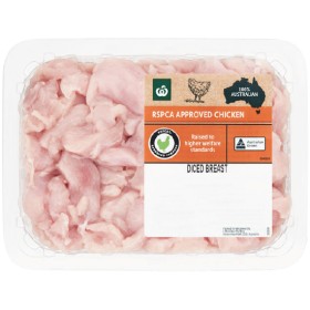 Australian-Fresh-RSPCA-Approved-Chicken-Breast-Diced-1-kg on sale