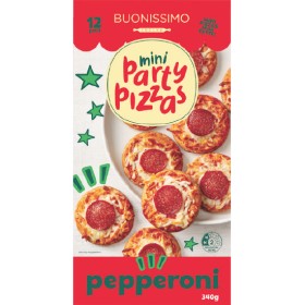 Buonissimo+Mini+Party+Pizzas+320-340g+Pk+12