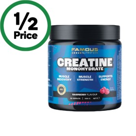 Famous-Nutrition-Creatine-300g on sale
