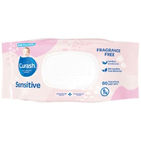 Curash+Baby+Wipes+Pk+80