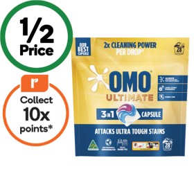 OMO+Ultimate+Laundry+Capsules+Pk+28