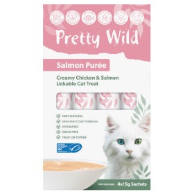 Pretty-Wild-Creamy-Pure-Cat-Treats-Pk-4-x-15g on sale