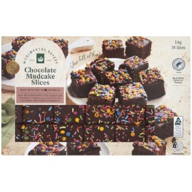 Woolworths+Hand+Finished+Vanilla+or+Chocolate+Mudcake+Slice+Varieties+Pk+24