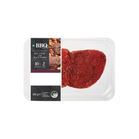 Woolworths+BBQ+Australian+Beef+Steaks+with+Black+Pepper+300g