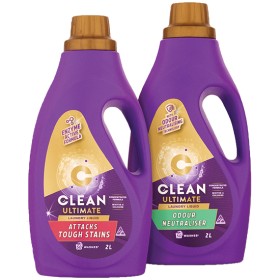 Clean-Ultimate-Laundry-Liquid-2-Litre on sale