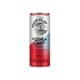 White-Claw-Vodka-Smash-Strawberry-Guava-6-Cans-4x330mL on sale