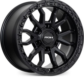 ROH-Wheels-Raid-17x9-Matte-Black on sale
